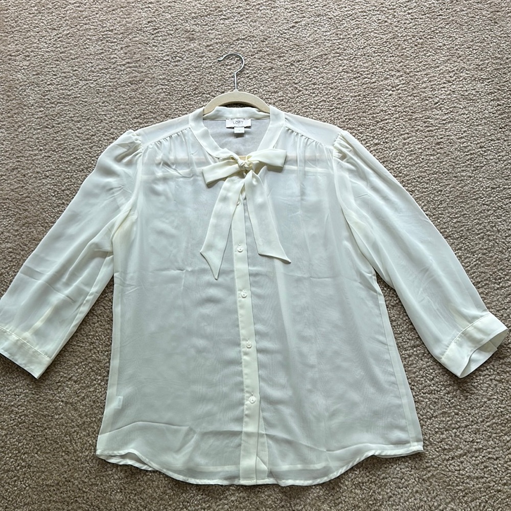 Off white blouse